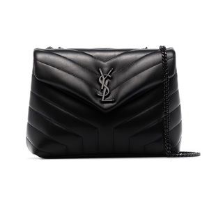 Genuine YSL Lou Lou bag. All black.